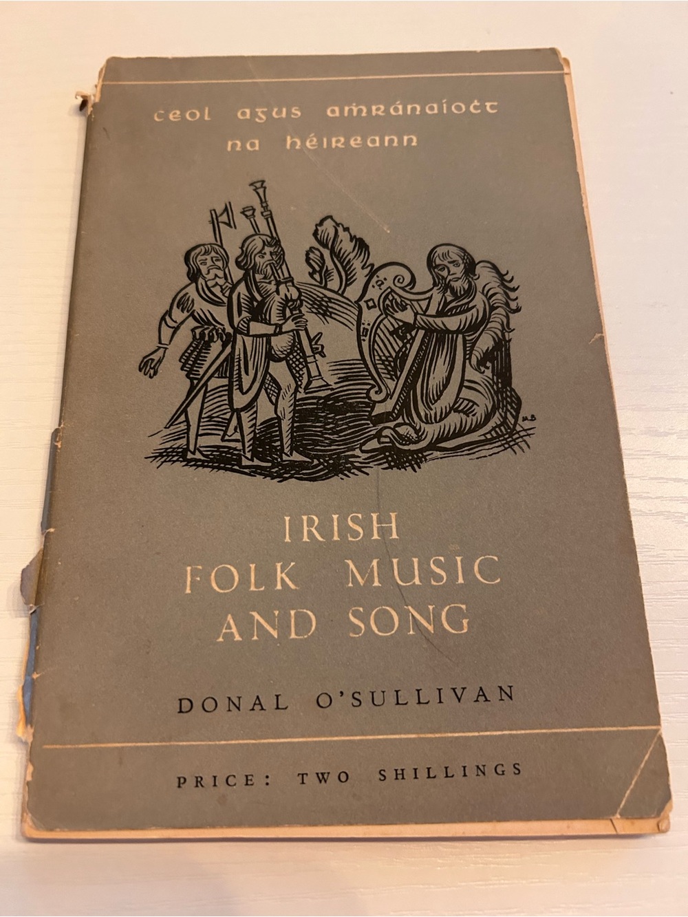 1952 Vintage Irish Folk Music and Song Booklet Donal O'Sullivan